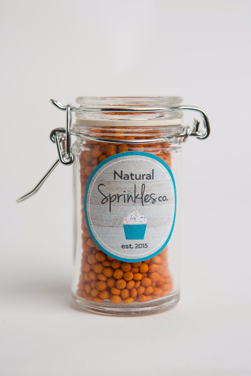 Pure Orange Sprinkle Pearls