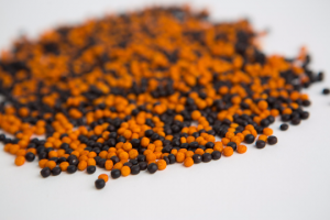 Orange and Black Spook-takular Pearls