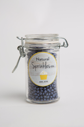 Metallic Blue Pearls